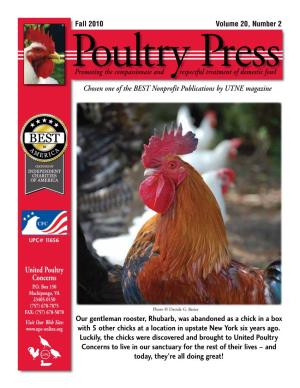 UPC Fall 2010 Poultry Press