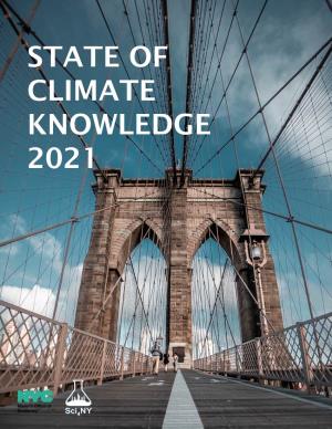 State of Climate Knowledge 2021 State of Climate Knowledge 2021
