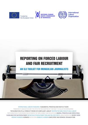 Reporting on Forced Labour and Fair Recruitment: An