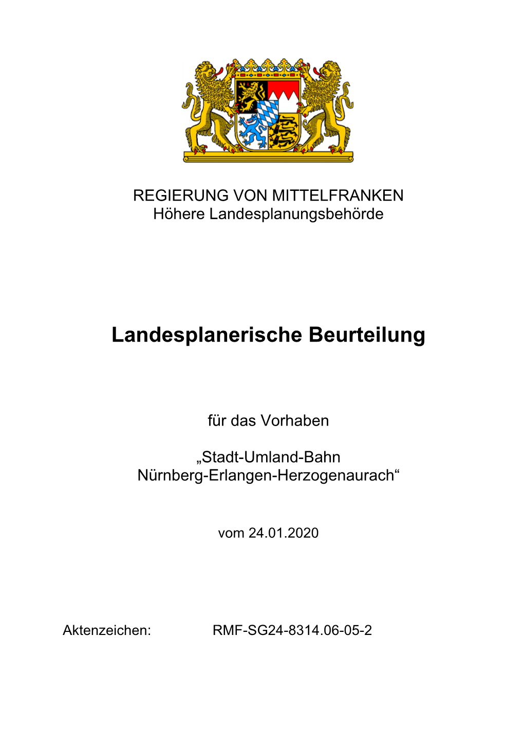 Stadt-Umland-Bahn Nürnberg-Erlangen-Herzogenaurach“