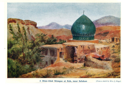 A Blue-Tiled Mosque at Soh, Near Isfahan (From a Sketch by Miss ]