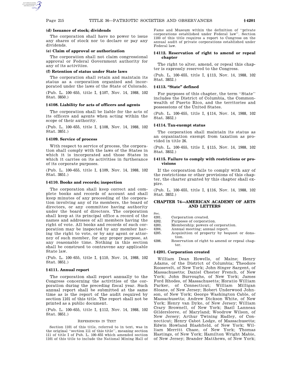 (D) Issuance of Stock; Dividends the Corporation Shall Have No P