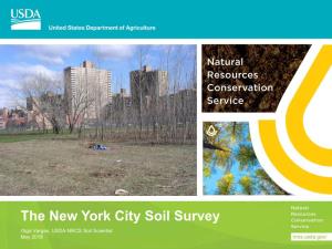 The New York City Soil Survey