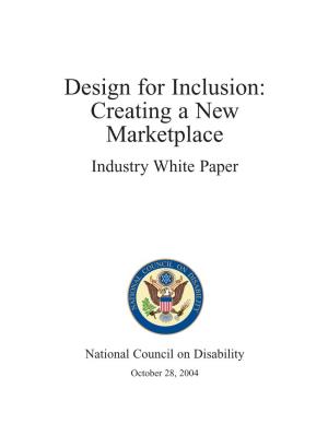 Design for Inclusion White Paper