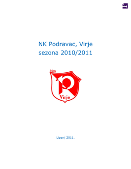 NK Podravac, Virje Sezona 2010/2011