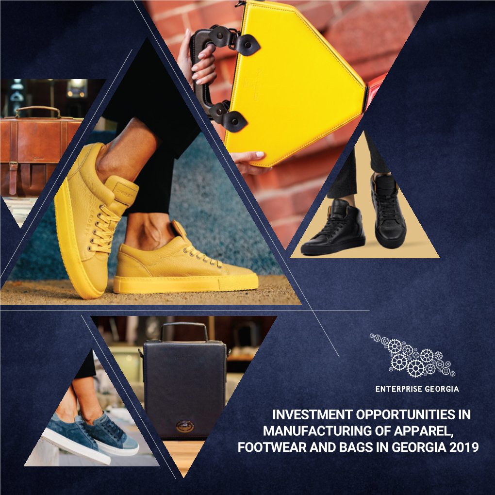 Investment Opportunities in Manufacturing of Apparel Footwear