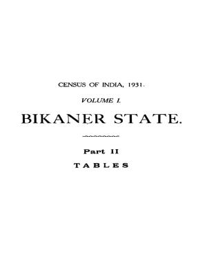 Bikaner State