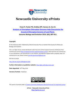 Newcastle University Eprints