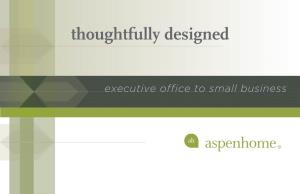 Aspenhome Office Booklet