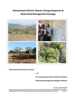 Chimanimani District Climate Change Response & Watershed