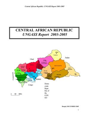 Country Progress Report 2006 Central African Republic