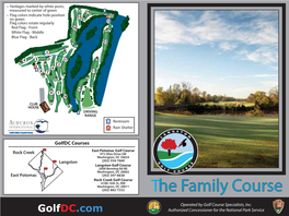 Langston Family Golf Course 2014 Scorecard