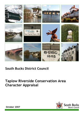 Taplow Riverside Conservation Area Character Appraisal