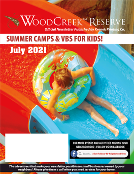 Summer Camps & Vbs for Kids!