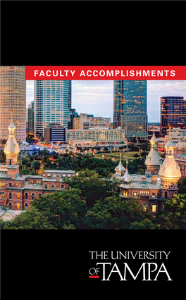 Faculty Accomplishments (PDF)