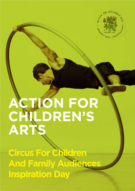 Circus for Children and Families Inspiration