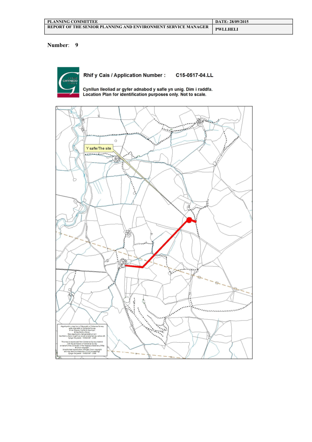 PWYLLGOR CYNLLUNIO DYDDIAD «Planning Ctte Date»