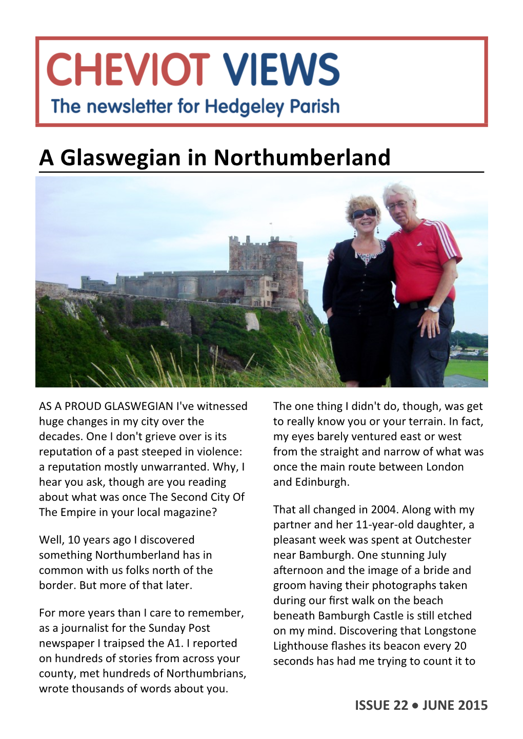 A Glaswegian in Northumberland
