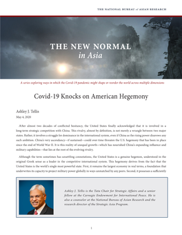 Covid-19 Knocks on American Hegemony
