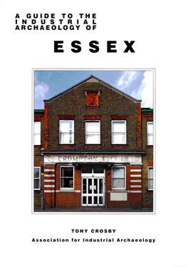 Essex Districts and the Un Tary Alrthorit Es of Southend-On'sea and Thurrock Wh Ch Are Palt of H Storic Essex and Alphabetical Y by Town Or V Llage