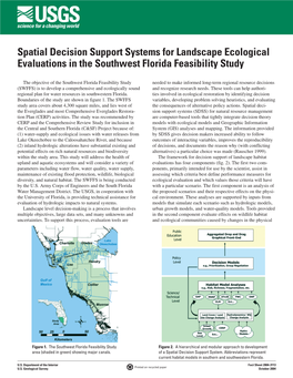 Spatial Decision Support Systems for Landscape Ecological Evaluations in the Southwest Florida Feasibility Study