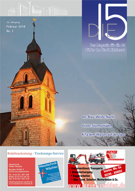 Das Magazin Für Die 15 Dörfer Der Stadt Lichtenau