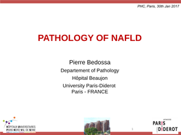 Pathology of Nafld