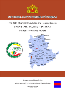 SHAN STATE, TAUNGGYI DISTRICT Pindaya Township Report