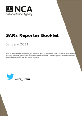 Sars Reporter Booklet January 2021