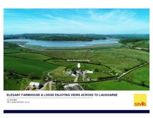 Mwch Farmhouse & Lodge Sales Brochure