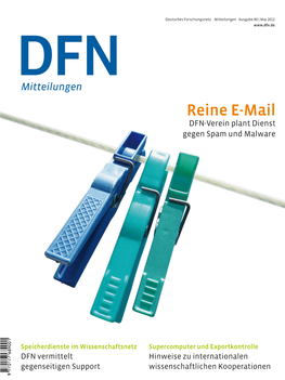 DFN Mitteilungen Ausgabe 80 | Mai 2011
