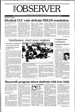 Divided CLC Vote Defeats NDLGS Resolution
