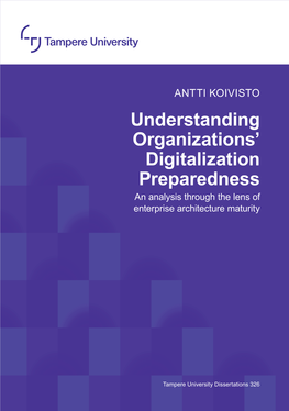 Understanding Organizations' Digitalization Preparedness