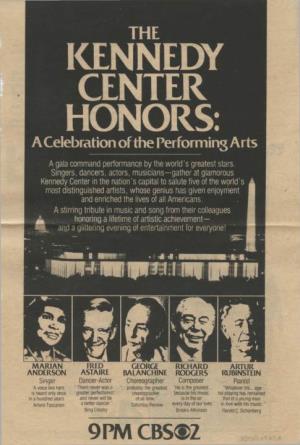 The Kennedy Center Honors: a Celebration of the Performing Arts