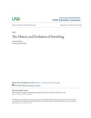 The History and Evolution of Stretching