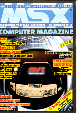 MSX Computer Magazine 2
