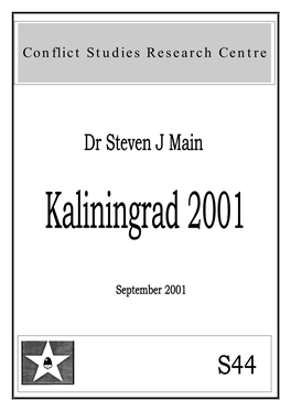 Kaliningrad 2001