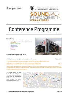 Full Conference Programme