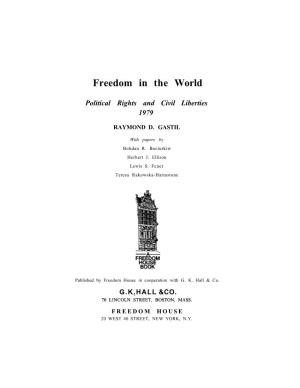 Freedom in the World 1979 Complete Book