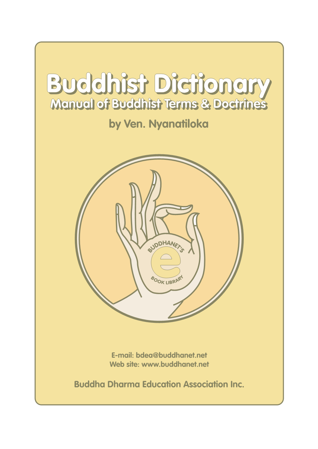 Pali Buddhist Dictionary