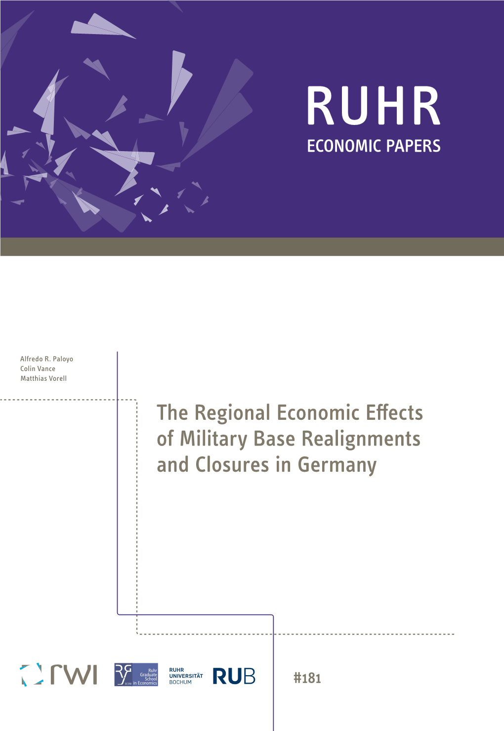 Ruhr Economic Papers