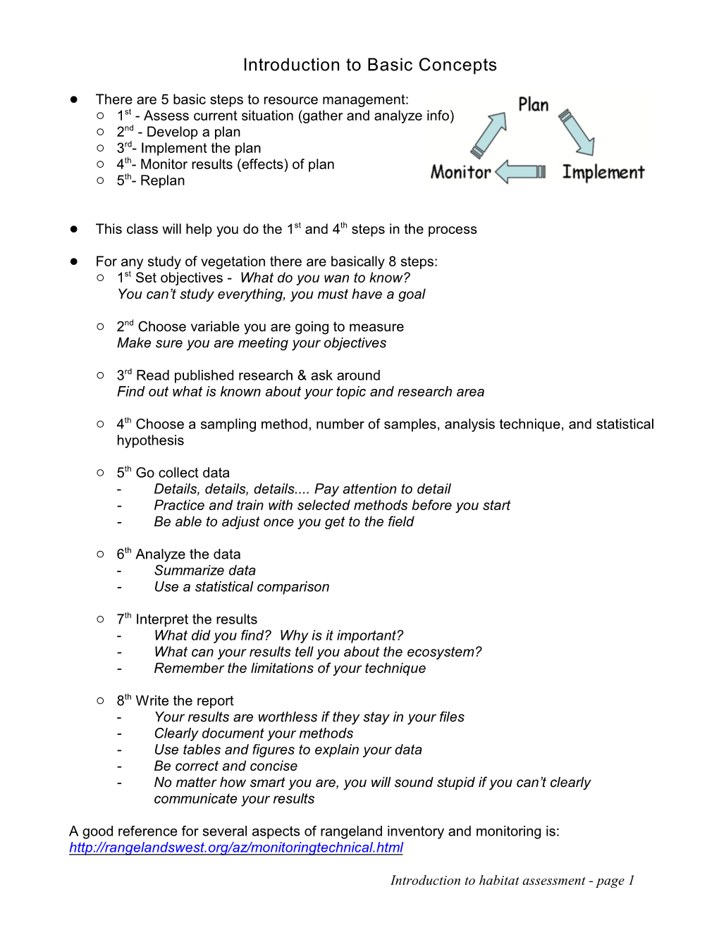 Introduction to Basic Concepts