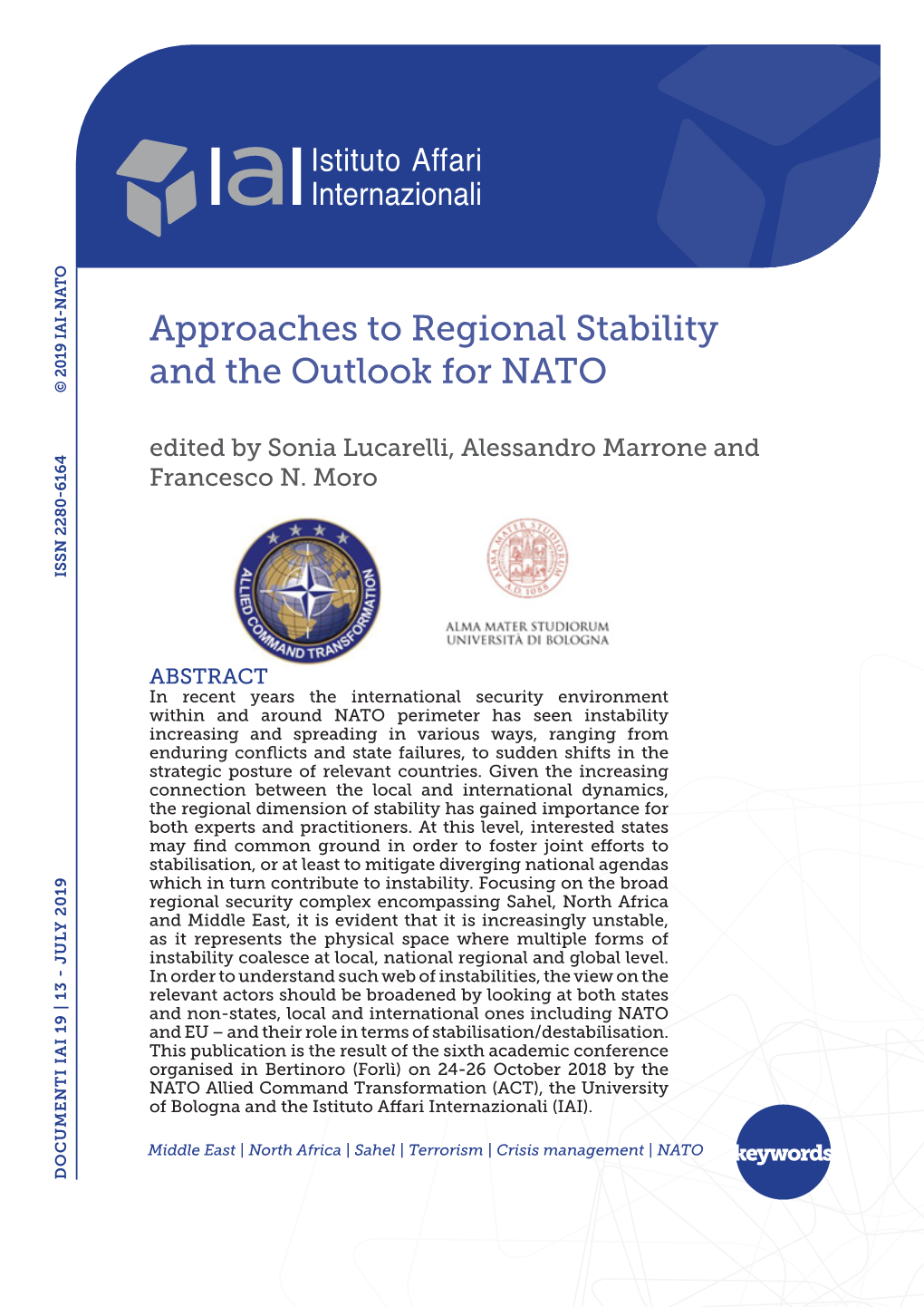 Approaches to Regional Stability and the Outlook for NATO