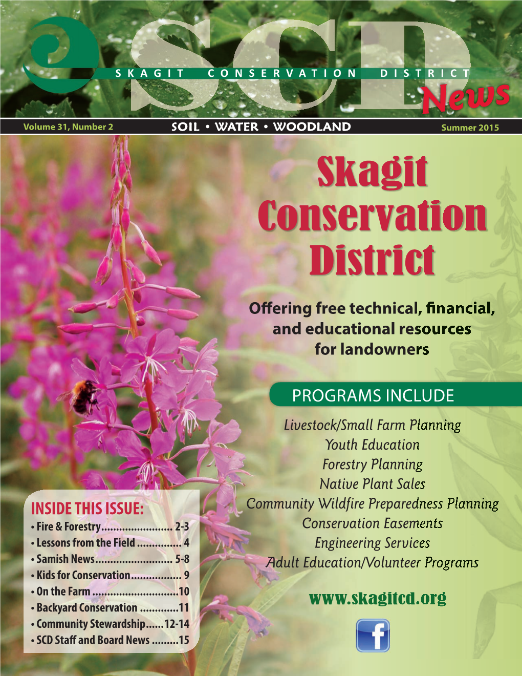 Summer 2015 Skagit Conservation District