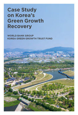 Green Growth Recovery in South Korea