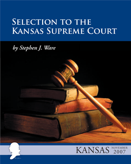 Selection to the Kansas Supreme Court