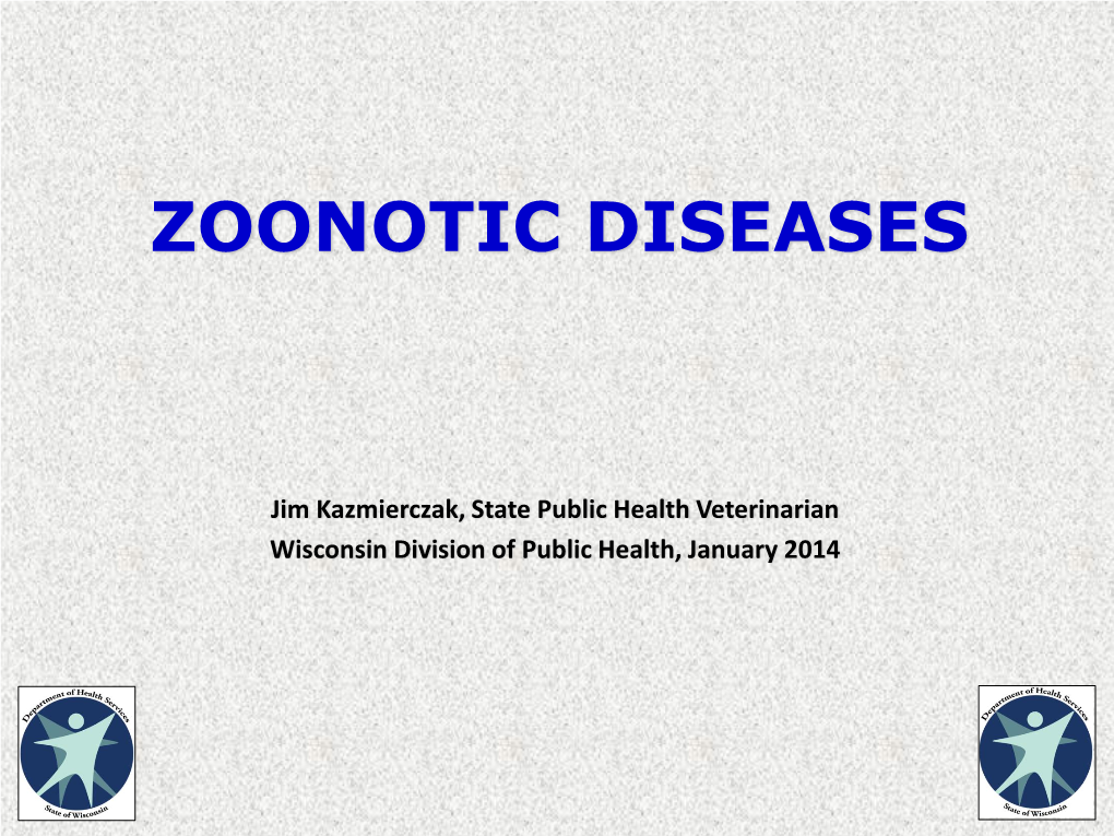 Zoonotic Diseases