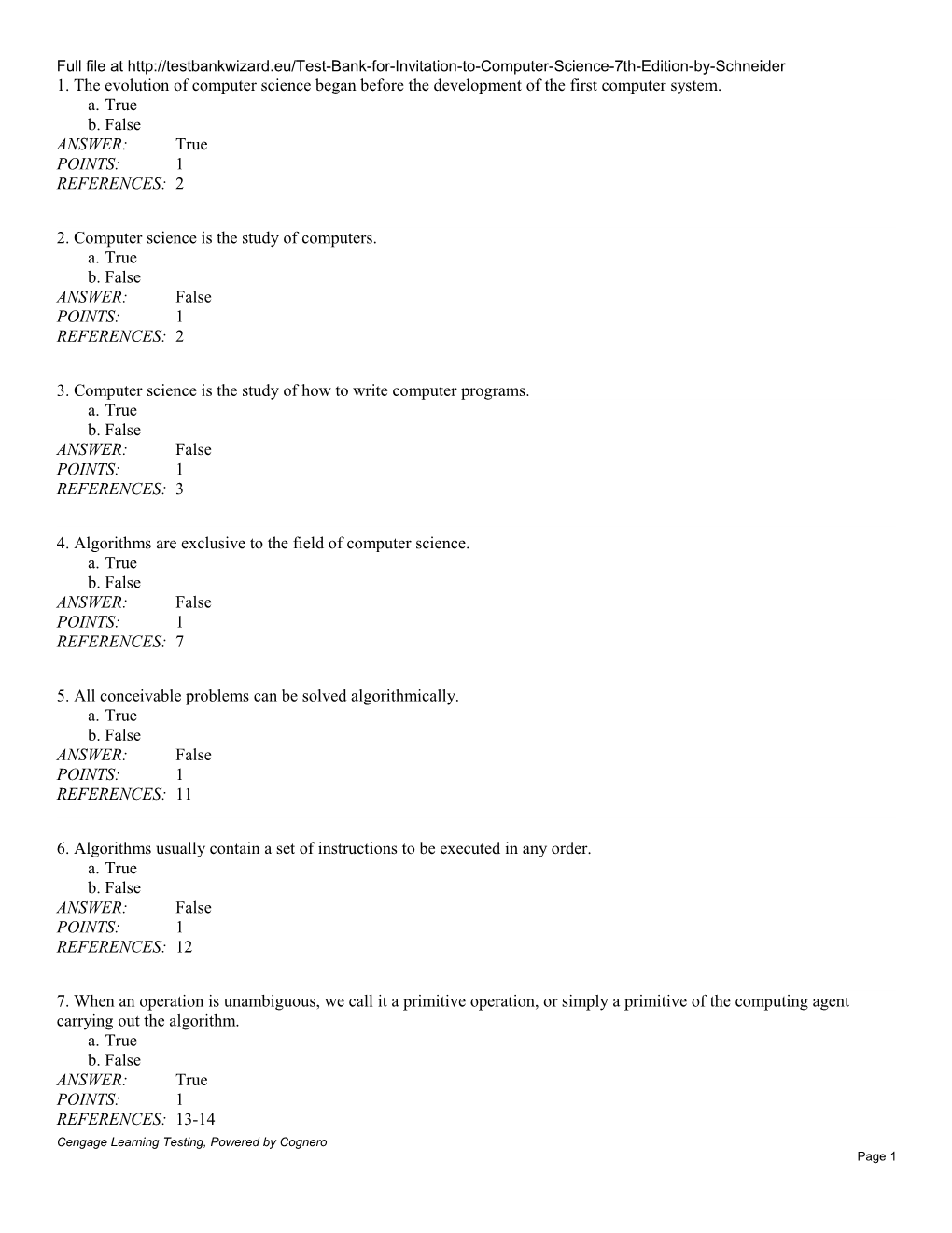 Chapter 01: an Introduction to Computer Science