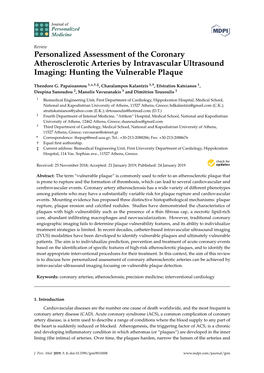 Personalized Assessment of the Coronary Atherosclerotic Arteries by Intravascular Ultrasound Imaging: Hunting the Vulnerable Plaque