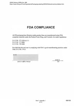 (GRN) No. 669, Cow's Milk-Derived Lactoferrin